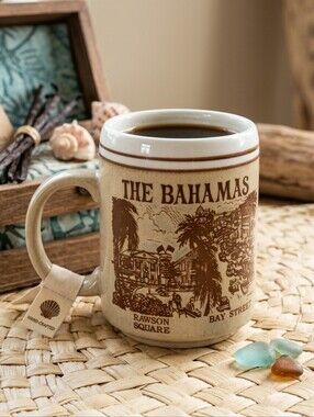 Coffee Mug Vintage The Bahamas Rawson Square Souvenir Coffee Mug